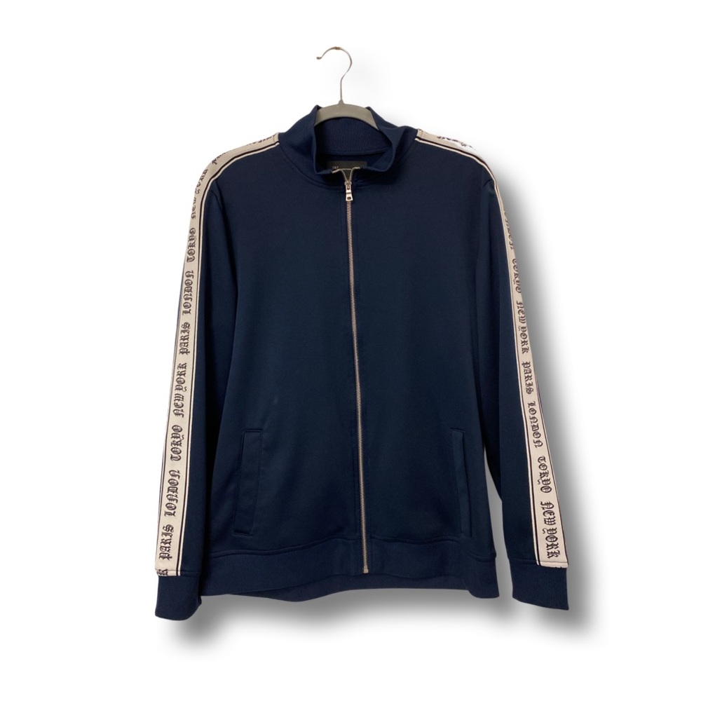Navy Blue Track Jacket